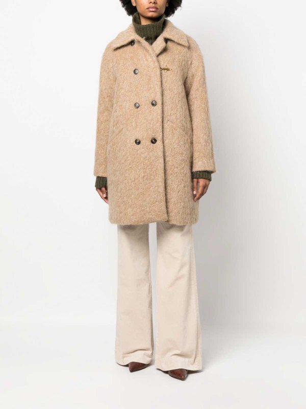 FAY: Capes & Ponchos online - Cape - Camel