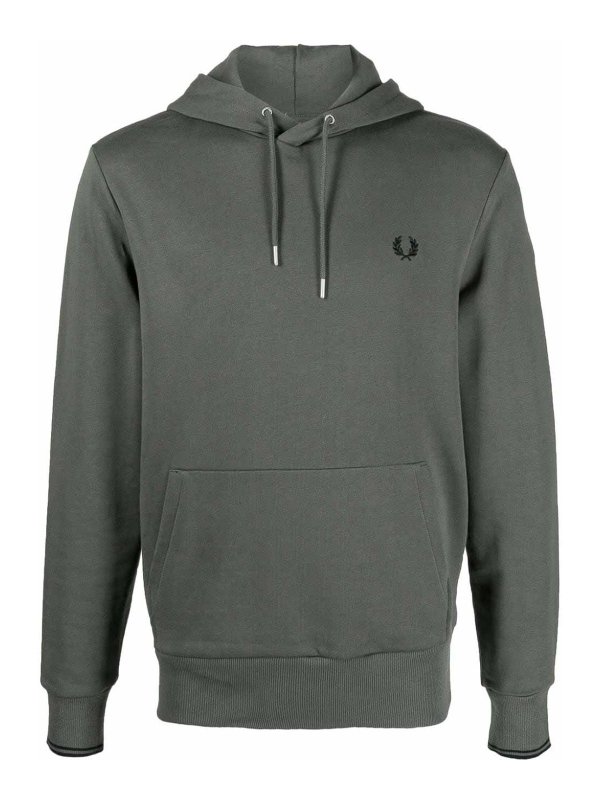 FRED PERRY: Sweatshirts und Pullover - Sweatshirt - Grün