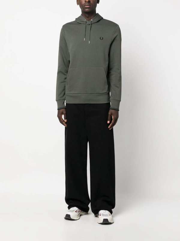 Sweatshirt - Grün shop online: FRED PERRY