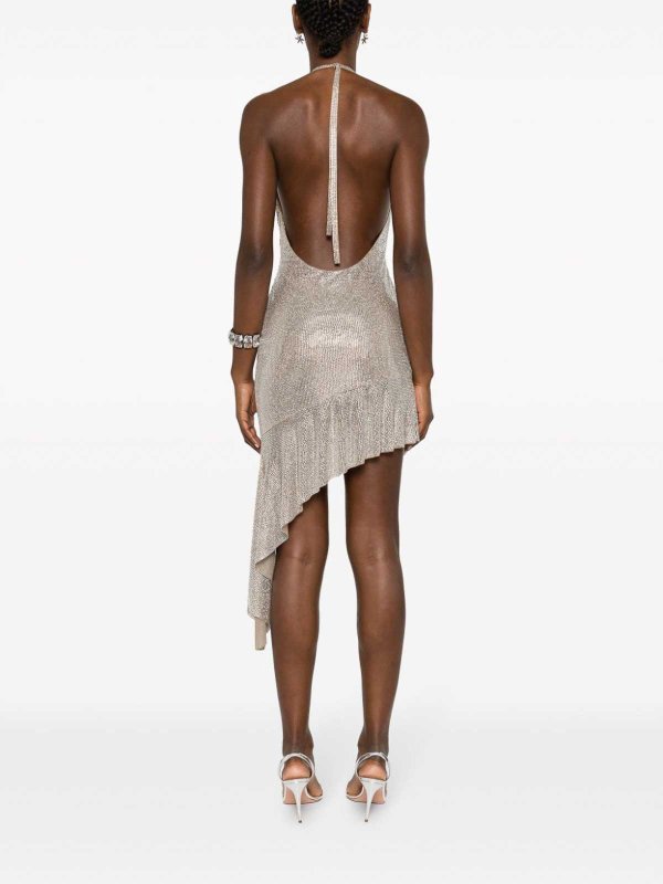 GIUSEPPE DI MORABITO: Robes courtes online - Robe Courte - Argent