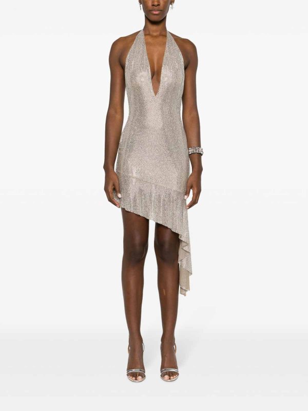 The Best Shops GIUSEPPE DI MORABITO: Robes courtes - Robe Courte - Argent