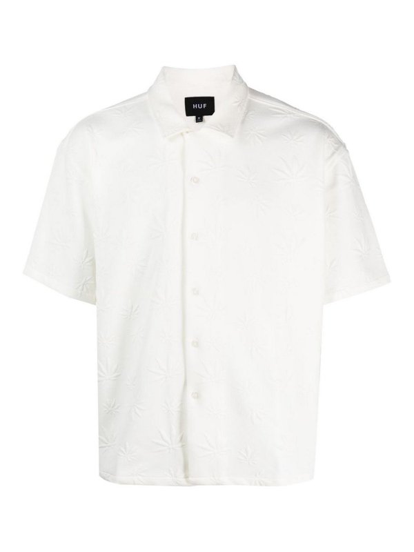 HUF: Hemden - Hemd - Weiß
