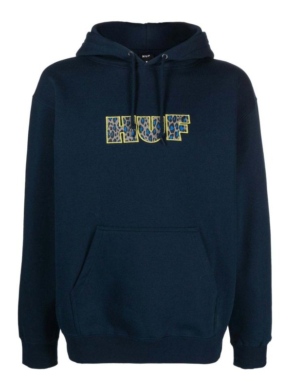 HUF: Sudaderas y suéteres - Sudadera - Azul