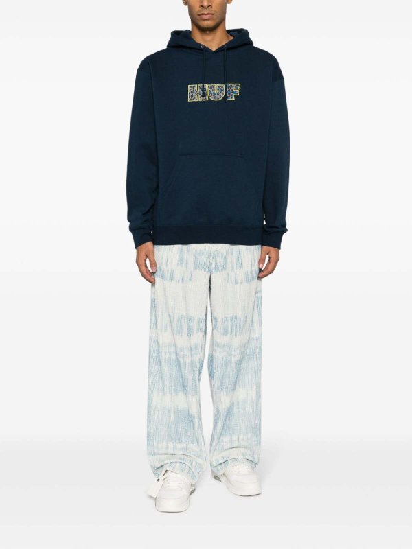 The Best Shops HUF: Sudaderas y suéteres - Sudadera - Azul