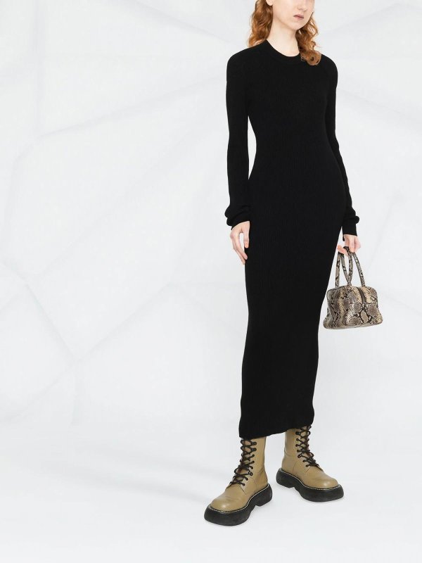 The Best Shops Iro: Vestidos media pierna - Vestido Midi - Negro