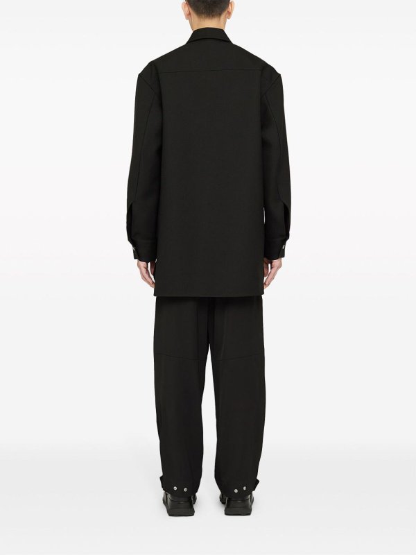 The Best Shops JIL SANDER: casual jackets - Wool blouson