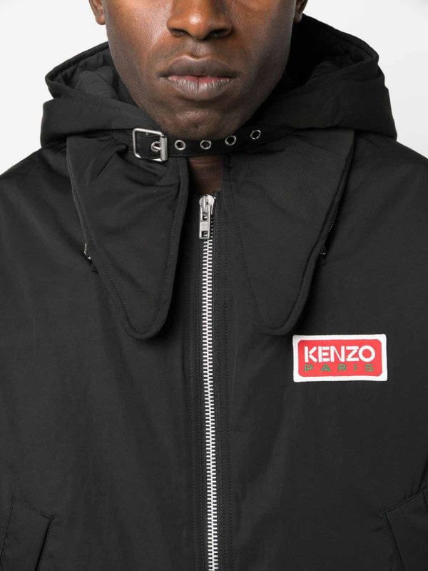 KENZO buy online Hooded bomber jacket