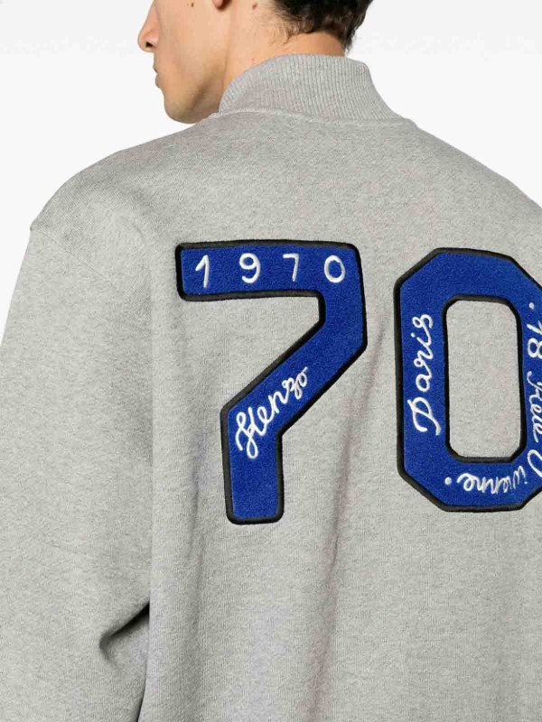 KENZO: casual jackets online - Academy cotton bomber jacket