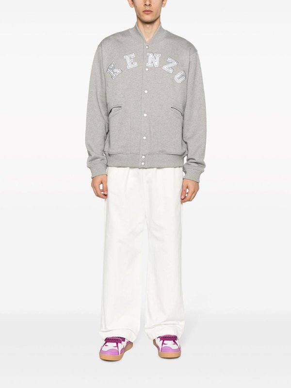 The Best Shops KENZO: casual jackets - Academy cotton bomber jacket