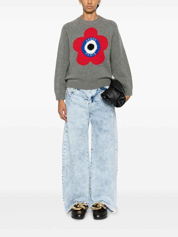 Kenzo target wool jumper