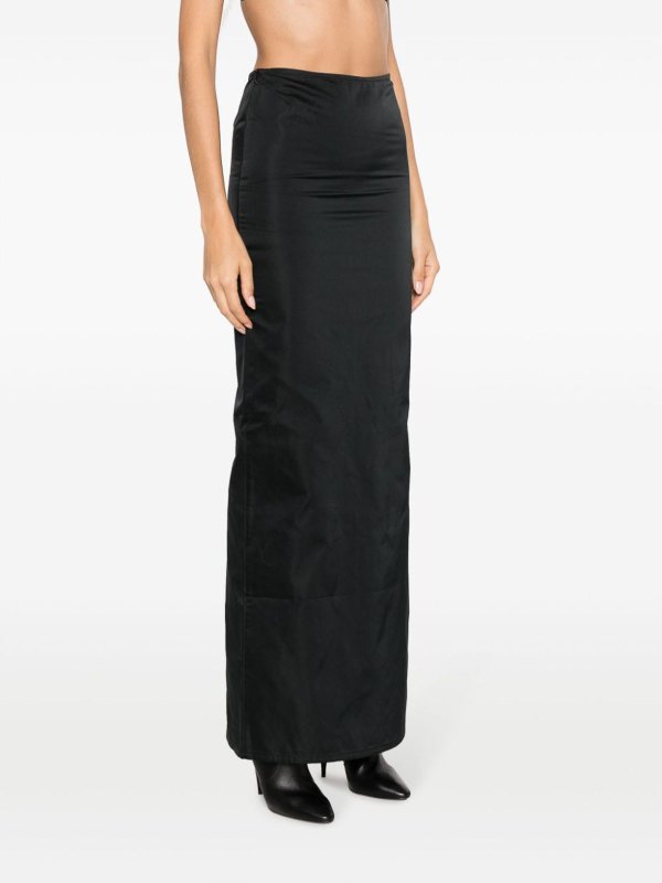 The Best Shops LUDOVIC DE SAINT SERNIN: Long skirts - Long taffeta skirt