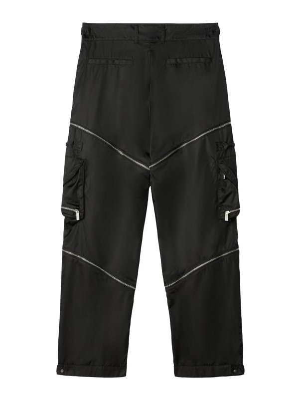 OFF-WHITE: casual trousers - Nylon cargo pants
