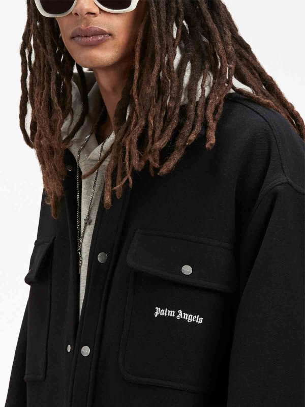 Palm Angels buy online カジュアルジャケット - 黒