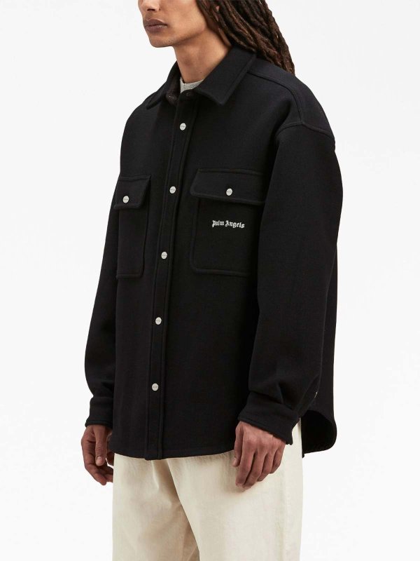The Best Shops Palm Angels: カジュアルジャケット - 黒