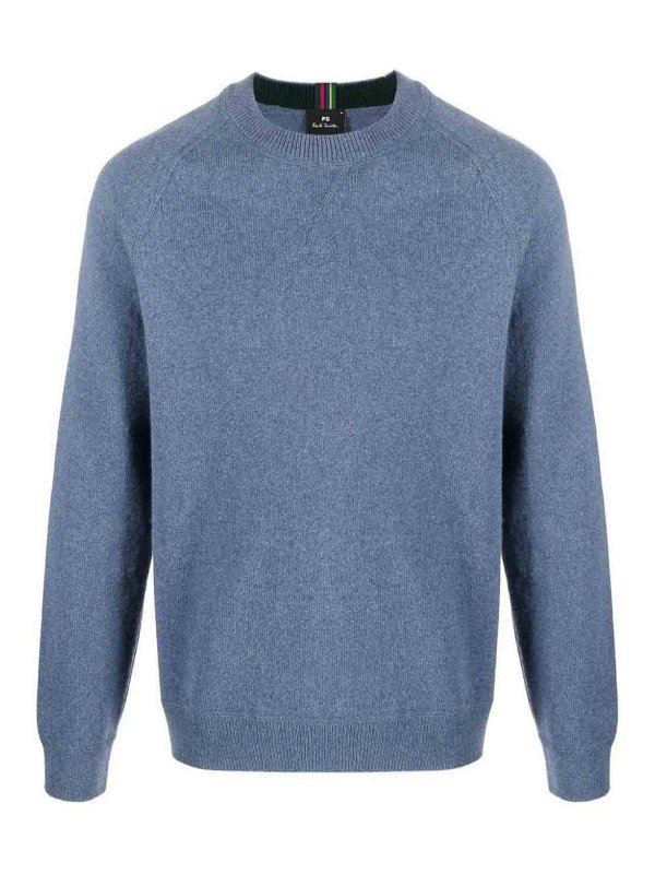 PAUL SMITH: crew necks - Merino wool raglan sweater