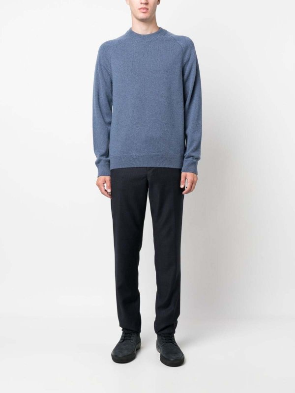 PAUL SMITH: crew necks online - Merino wool raglan sweater