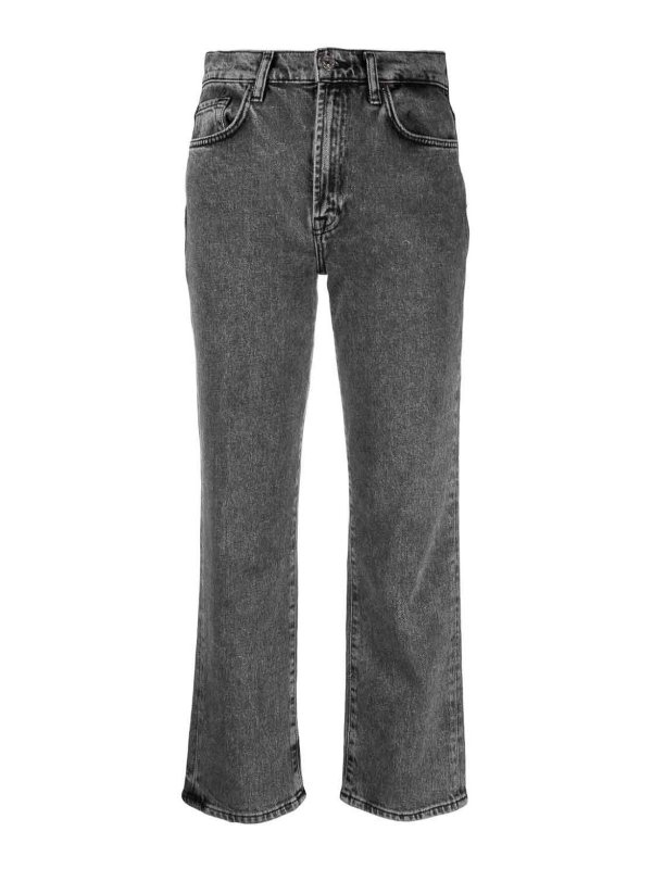 SEVEN: Jeans évasés - Jean Bootcut - Gris