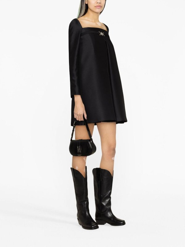 カクテルドレス - 黒 shop online: VERSACE