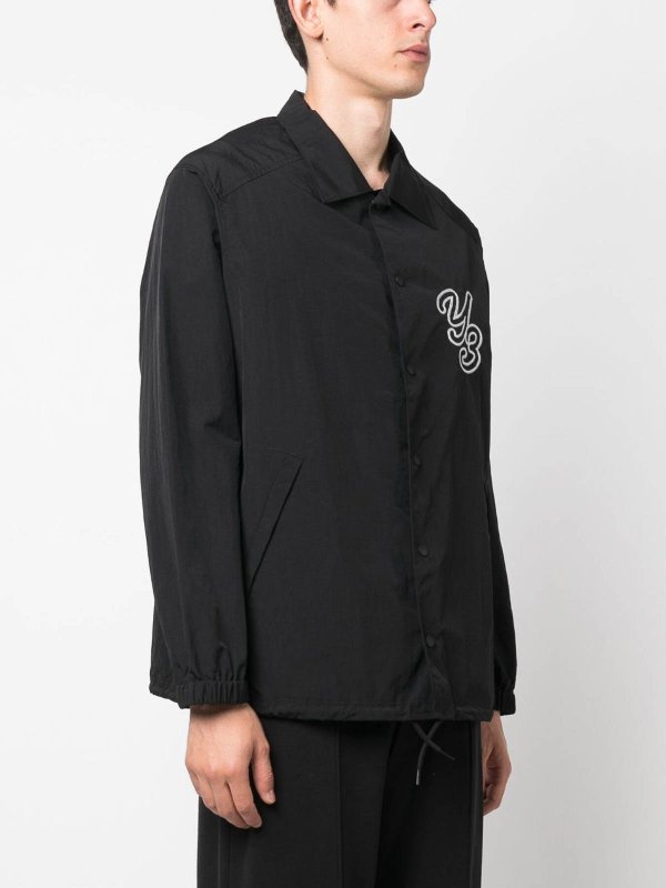 The Best Shops Y-3: casual jackets - Logo coach jacket