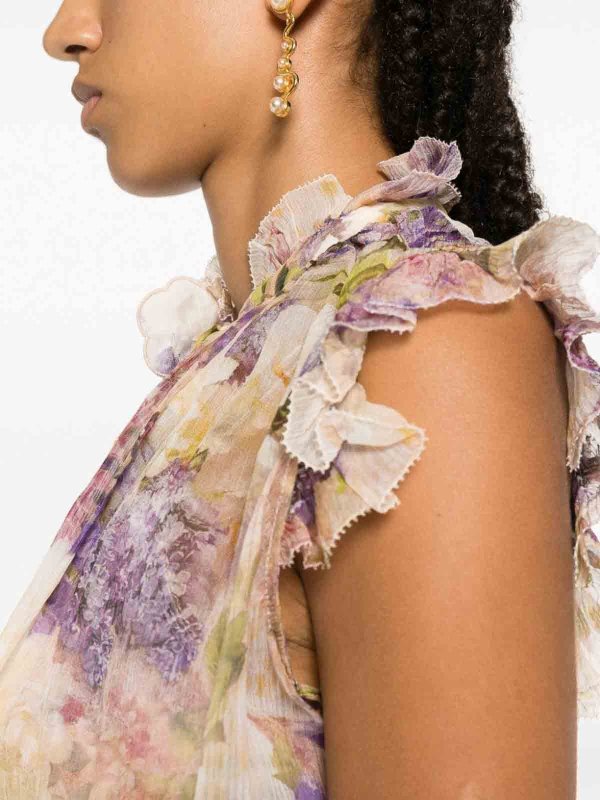 トップ/タンクトップ - ライトピンク shop online: ZIMMERMANN