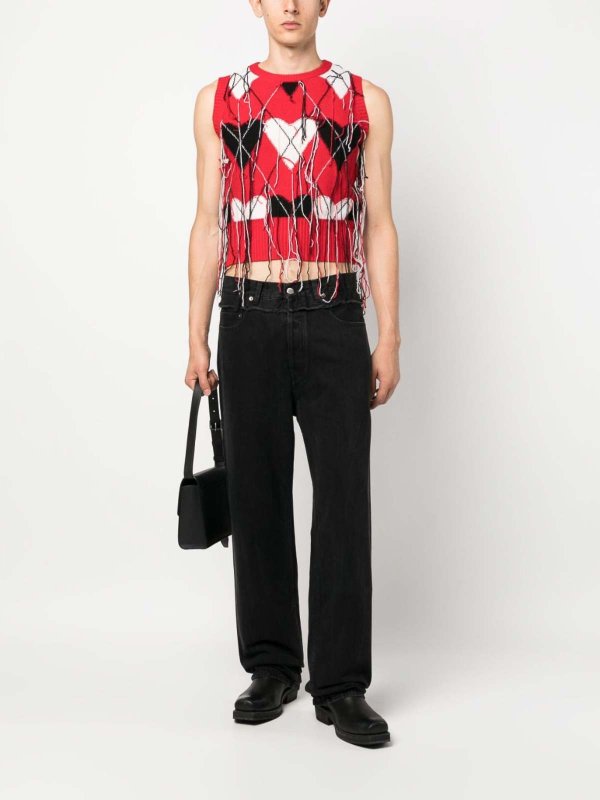 The Best Shops AMBUSH: ブーツカットジーンズ - 黒