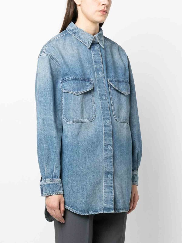 Hemd - Helles Jeansblau shop online: CLOSED