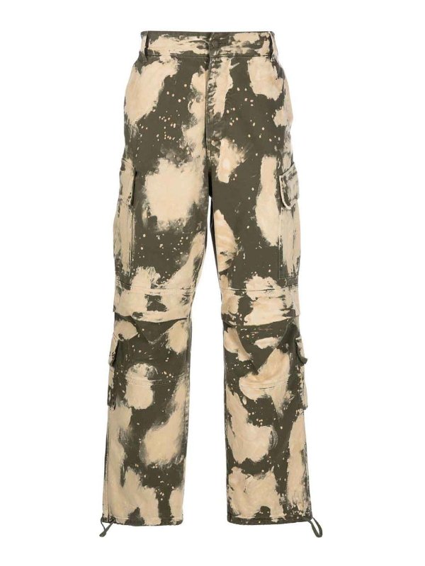 DARKPARK: casual trousers - Saint camouflage cotton trousers