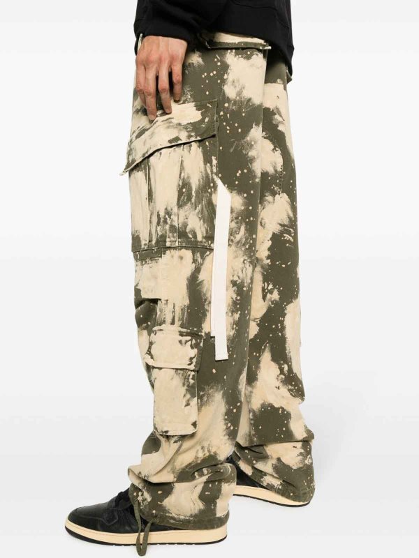 The Best Shops DARKPARK: casual trousers - Saint camouflage cotton trousers