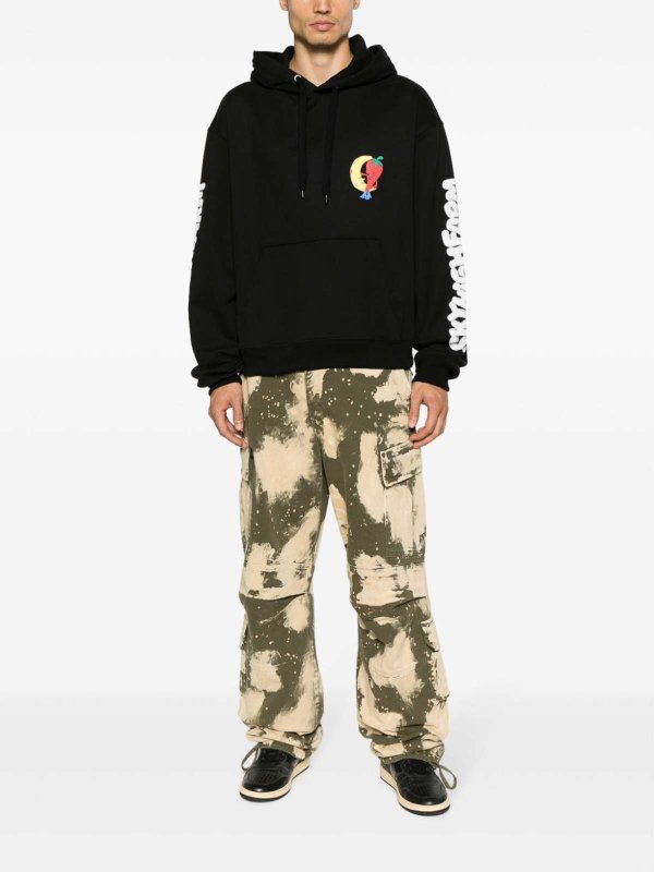 Saint camouflage cotton trousers shop online: DARKPARK