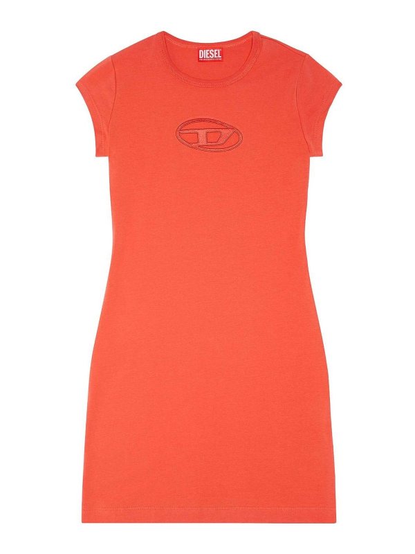 DIESEL: Vestidos cortos - Vestido Corto - Rojo
