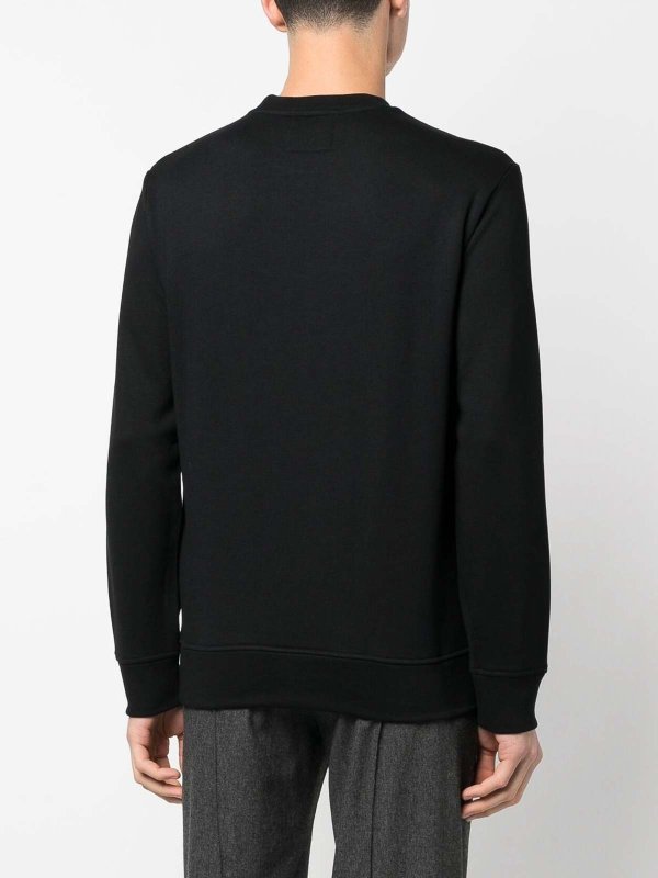EMPORIO ARMANI: Sweatshirts & Sweaters online - Logo cotton blend sweatshirt