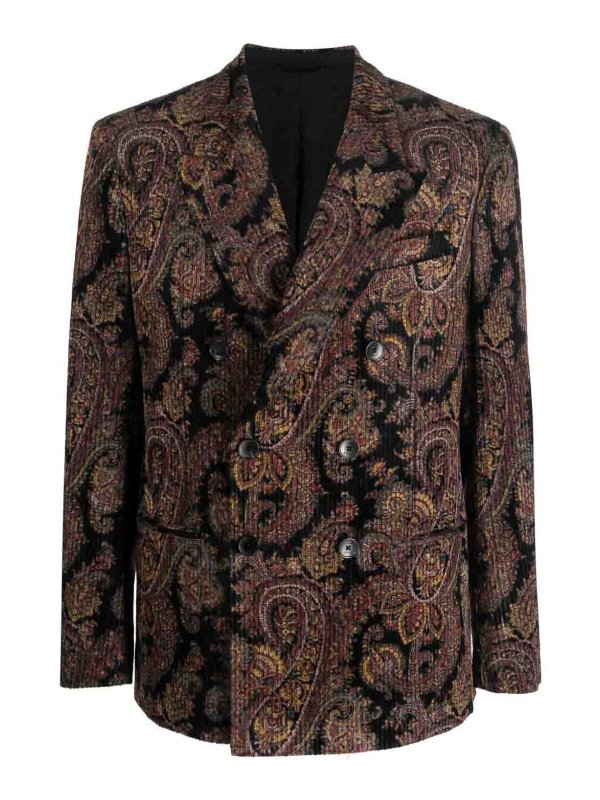 ETRO: Casualjacken - Casualjacke - Schwarz