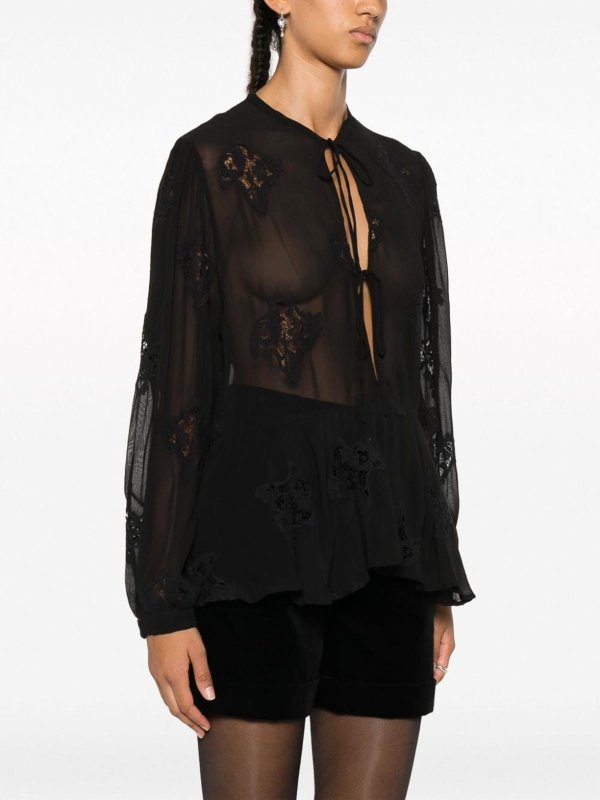 The Best Shops Iro: Blusen - Bluse - Schwarz