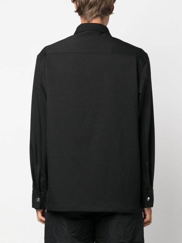 Zip-up shirt shop online: JIL SANDER