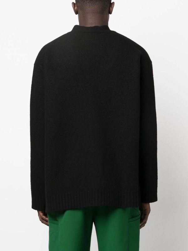 The Best Shops JIL SANDER: cardigan - Cardigan in lana