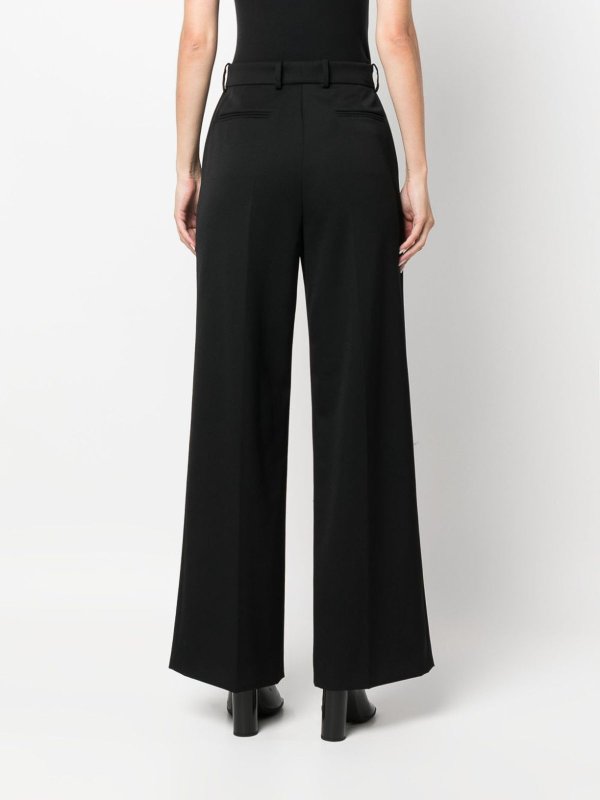 LANVIN buy online Wide leg wool trousers