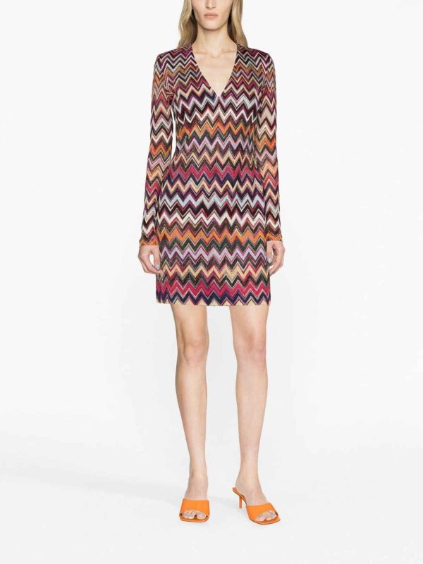 The Best Shops MISSONI: ショートドレス - ショートドレス - マルチカラー