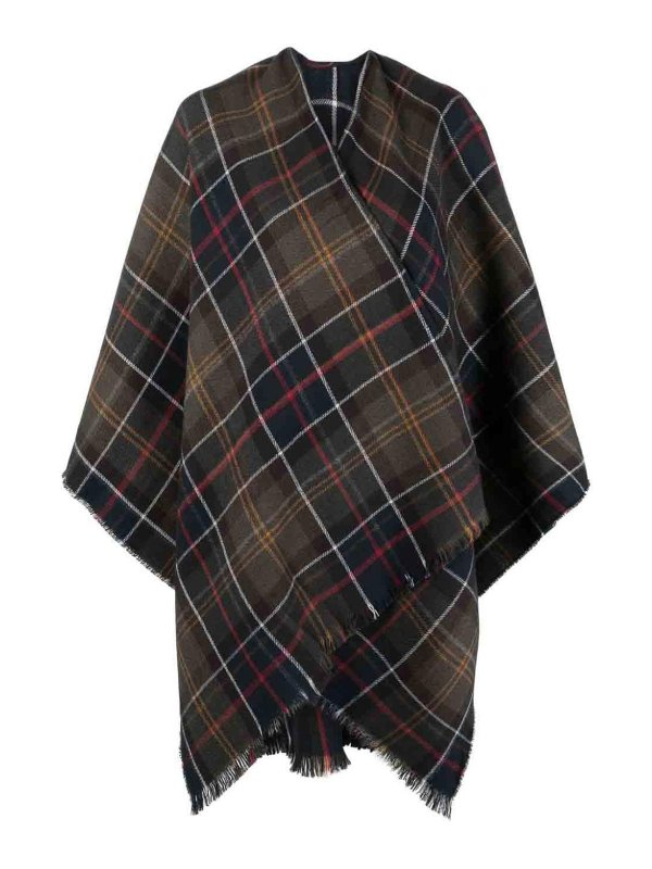 BARBOUR: scarves - Montieth checked scarf