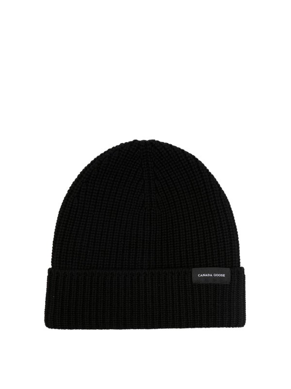 Canada Goose: Bonnets - Bonnet - Noir