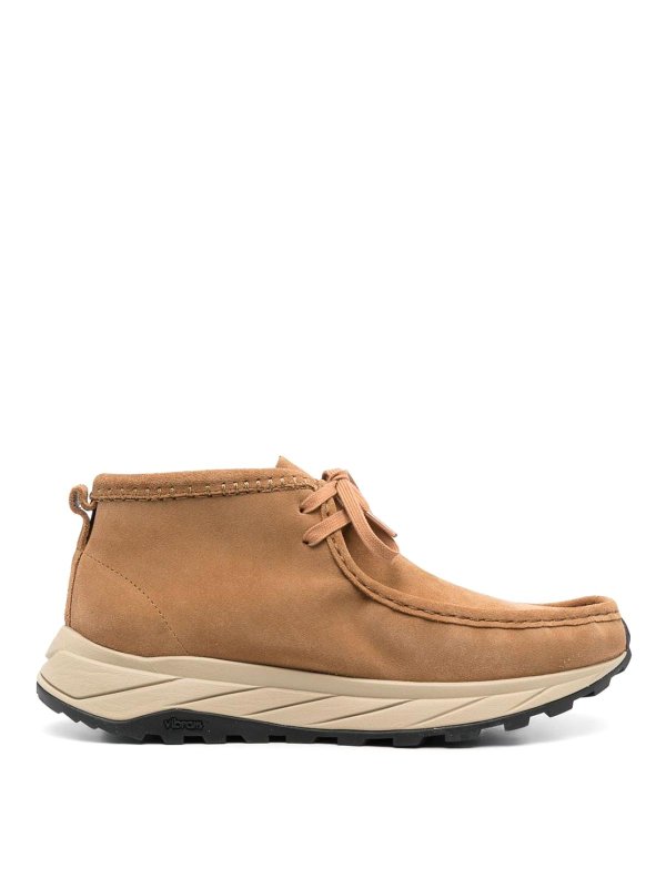 CLARKS: classic shoes - Wallabee suede leather shoes