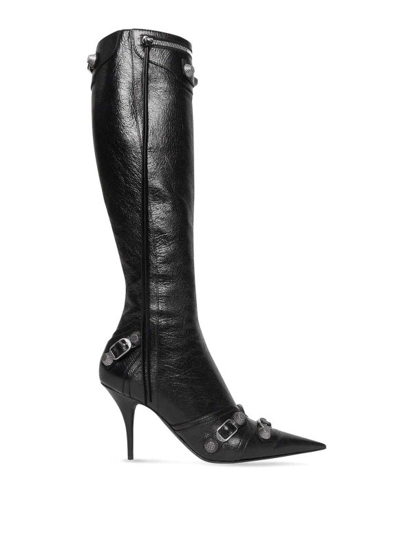 BALENCIAGA: Stiefel - Stiefel - Schwarz