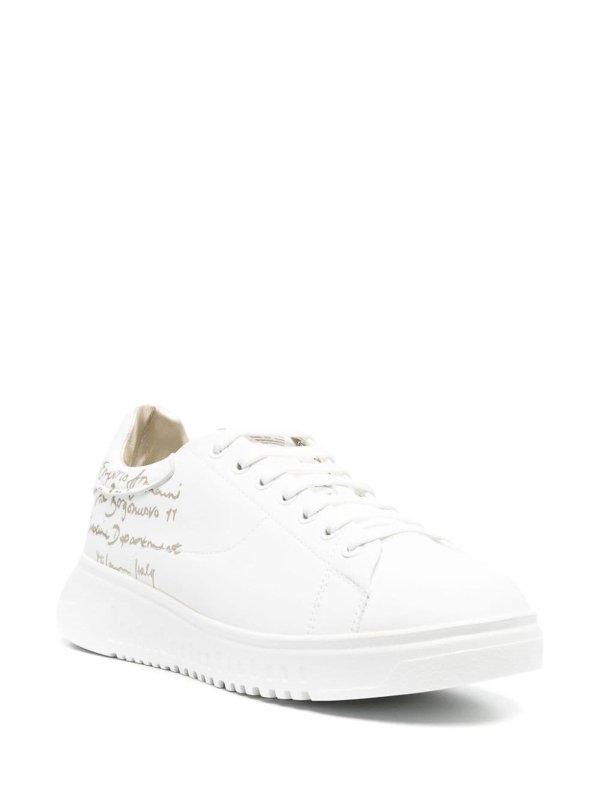 スニーカー - 白 shop online: EMPORIO ARMANI