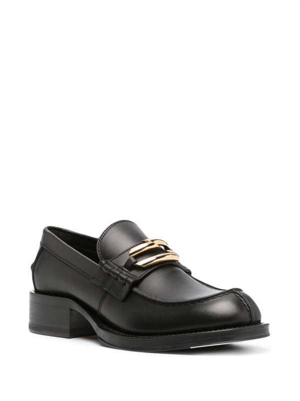 LANVIN: Mokassins und Slippers online - Mokassins - Schwarz