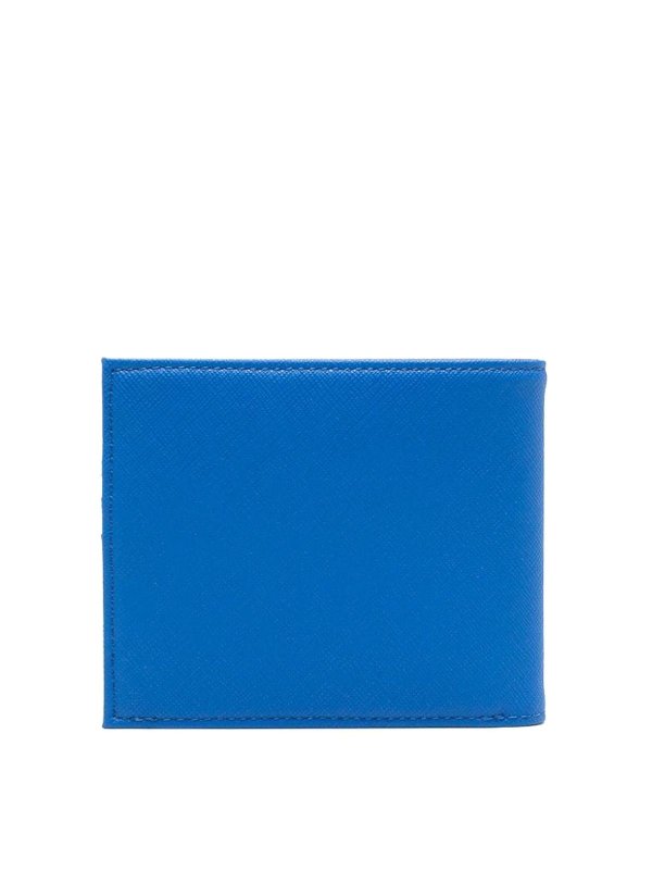 EMPORIO ARMANI: wallets & purses - Blue wallet