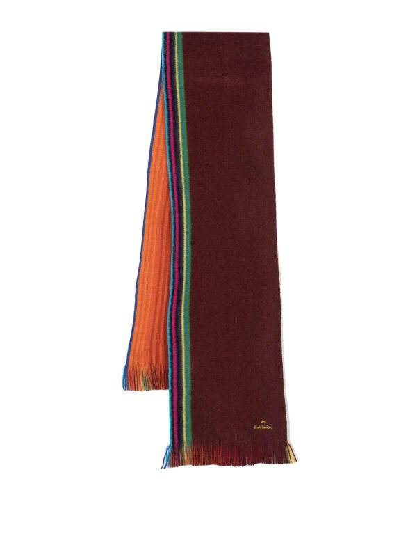 PAUL SMITH: scarves - Men scarf reversible stripes