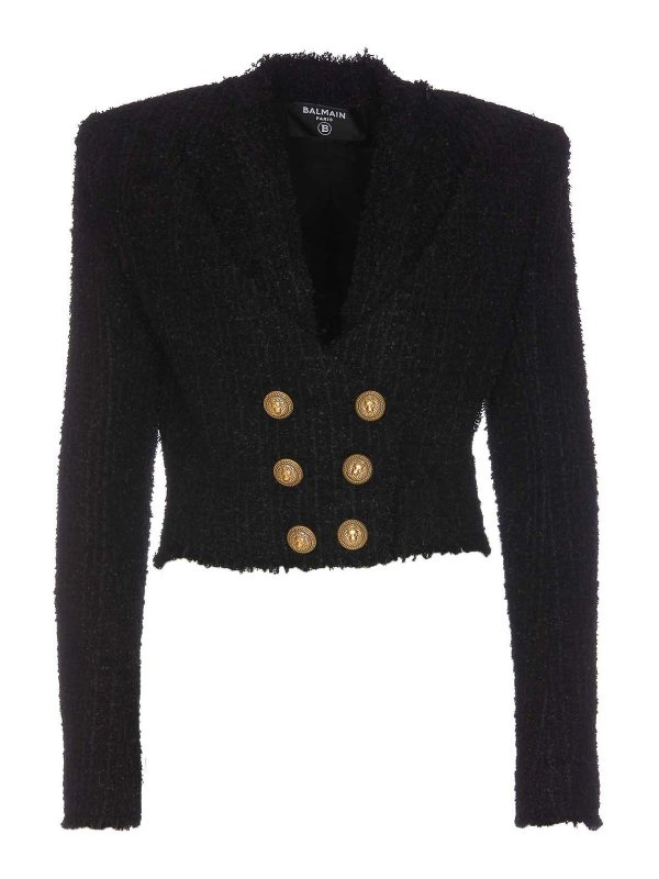 Balmain: Vestes casuals - Veste Casual - Noir