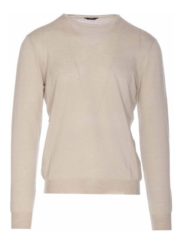 HOSIO: クルーネック - クルーネック - グレー