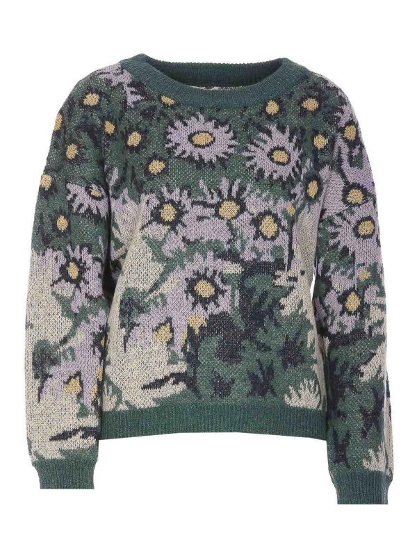 LOUISE MISHA: Pull col rond - Pull Col Rond - Vert