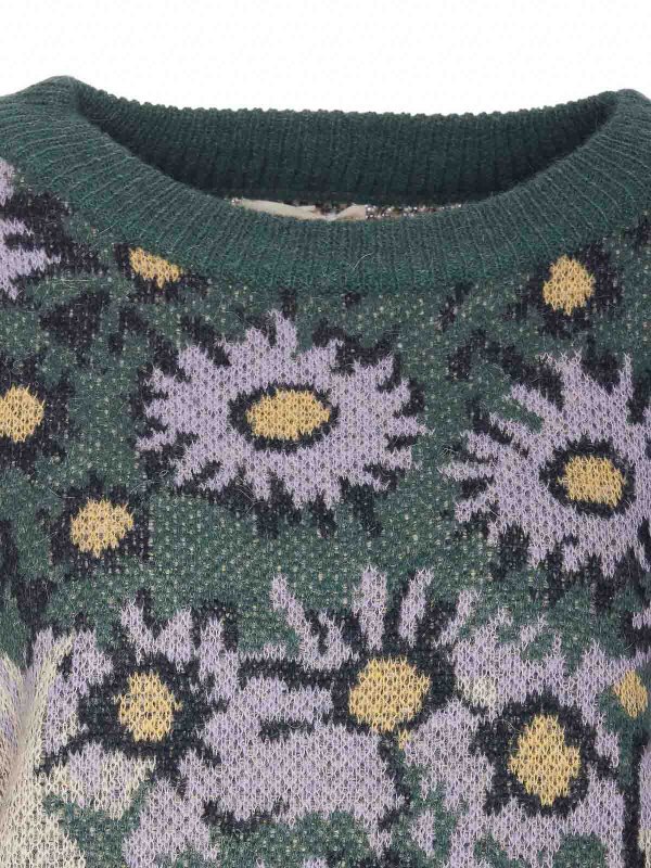 Pull Col Rond - Vert shop online: LOUISE MISHA