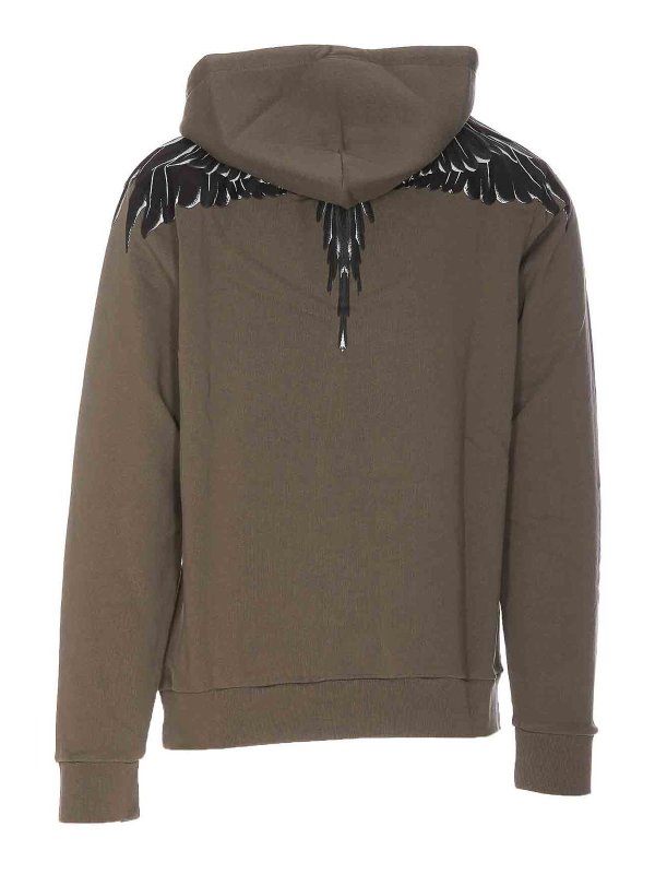 Marcelo Burlon: Sweatshirts & Sweaters online - Icon wings hoodie